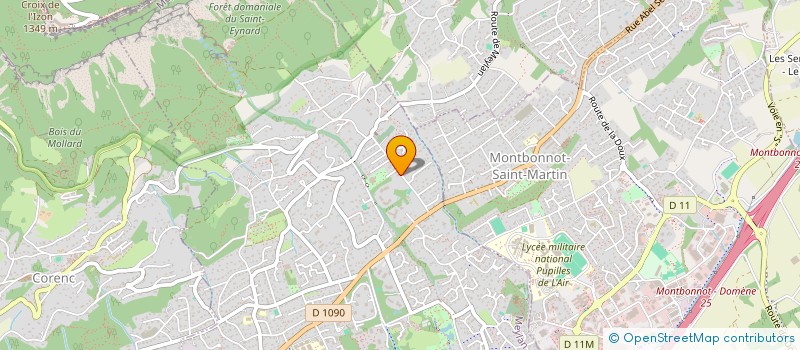localisation de l'entreprise ADONF  MEYLAN