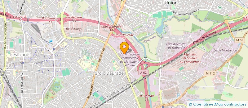 localisation de l'entreprise ADONIA SYSTEMES à TOULOUSE