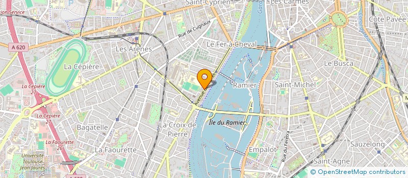 localisation de l'entreprise ADONIS 331 à TOULOUSE