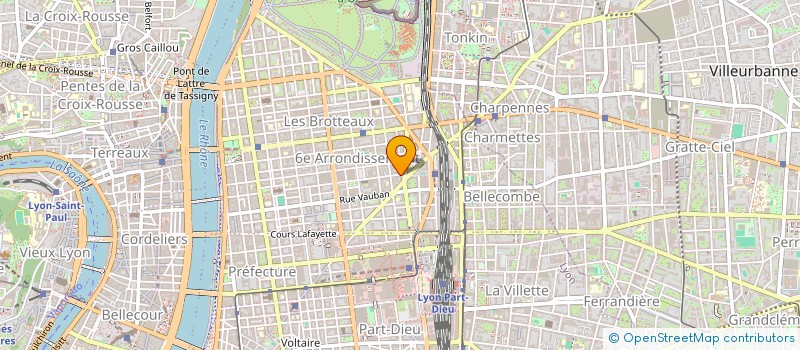 localisation de l'entreprise ADONIS à LYON