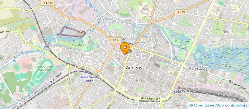 localisation de l'entreprise ADONIS  VERBERIE