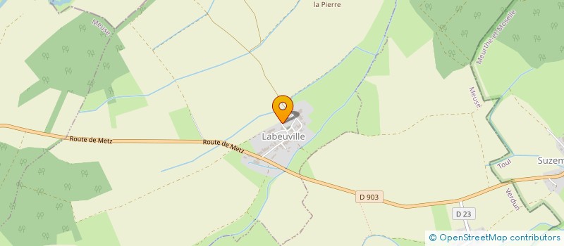 localisation de l'entreprise ADONIS à LABEUVILLE