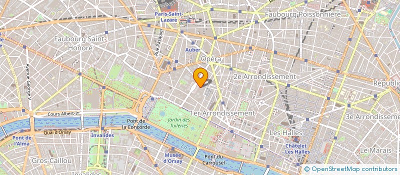 localisation de l'entreprise ADONIS  PARIS