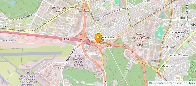 localisation de l'entreprise ADONIS à CLAMART