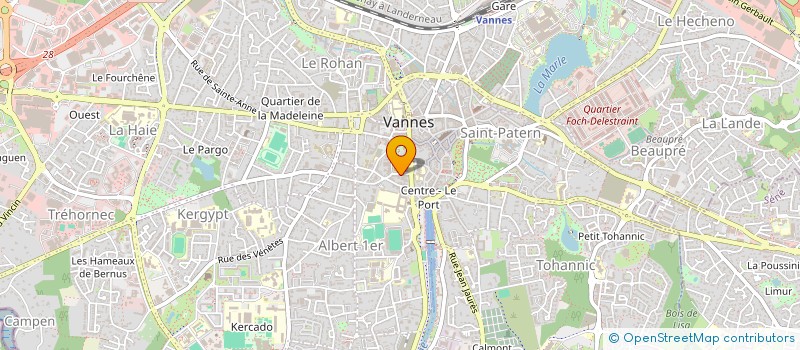 localisation de l'entreprise ADONIS à VANNES