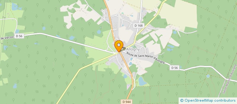 localisation de l'entreprise ADONIS  ALLOGNY