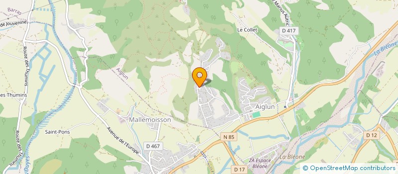 localisation de l'entreprise ADONIS GOLF DE DIGNE-LES-BAINS à DIGNE-LES-BAINS