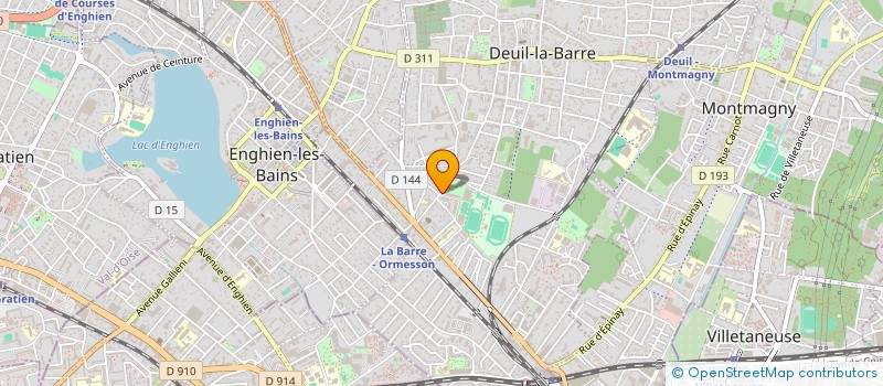 localisation de l'entreprise ADONIS GROUPE à DEUIL-LA-BARRE