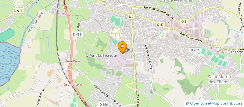 localisation de l'entreprise ADONIS II  LE VAL-SAINT-PERE