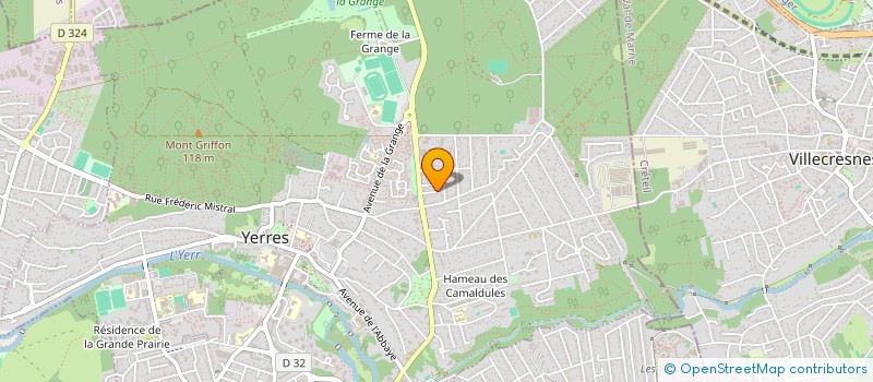 localisation de l'entreprise ADONIS TRAVAUX à YERRES