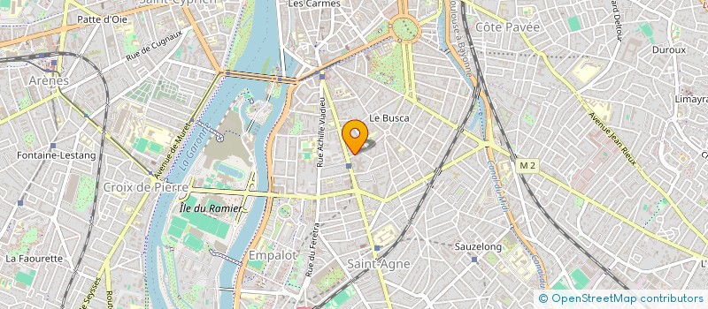 localisation de l'entreprise ADONISSE à TOULOUSE