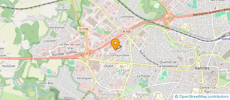 localisation de l'entreprise ADONN à VANNES