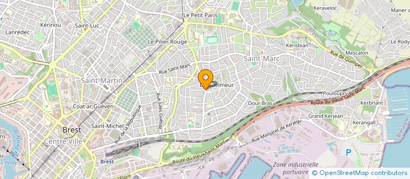 localisation de l'entreprise ADONNANTES à BREST