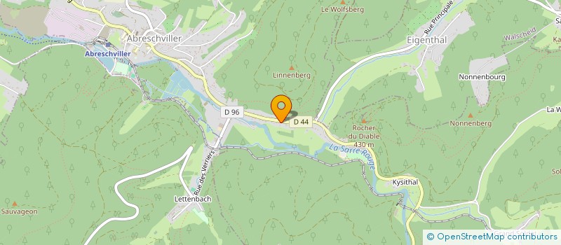 localisation de l'entreprise ADONYS AUTO  ABRESCHVILLER