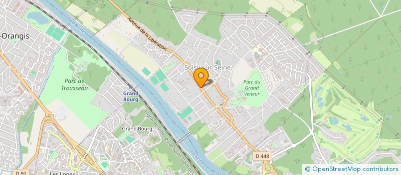 localisation de l'entreprise ADOPA à SOISY-SUR-SEINE