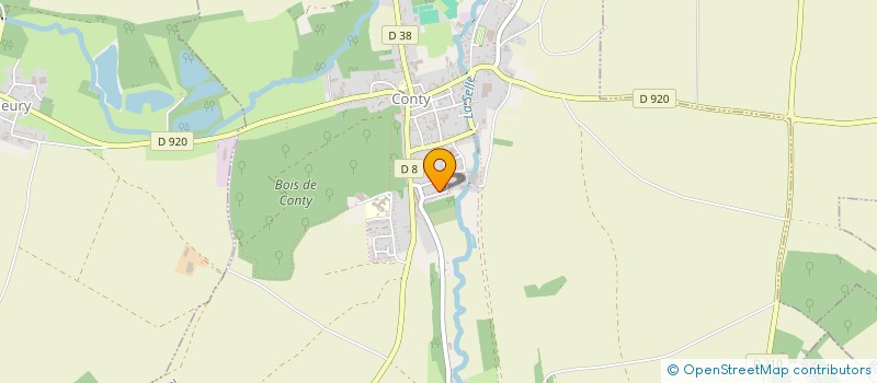 localisation de l'entreprise ADOPT 1 ALTERNANT  CONTY