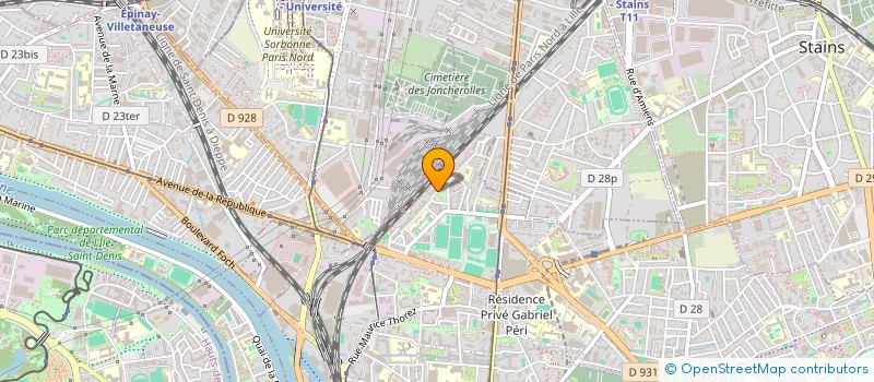 localisation de l'entreprise ADOPTE LA BONNE ATTITUDE à SAINT-DENIS