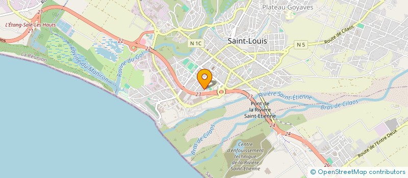localisation de l'entreprise ADOPTE LA ROUE à SAINT-LOUIS