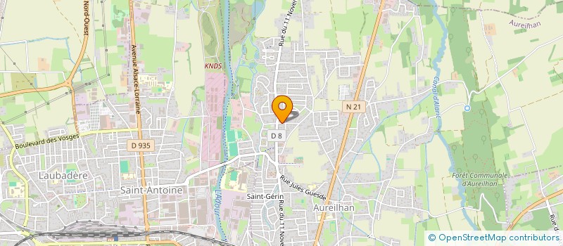 localisation de l'entreprise ADOPTE TA GLACE  TARBES