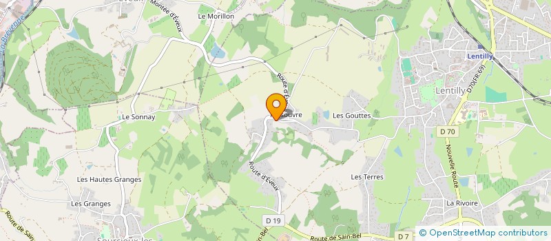 localisation de l'entreprise ADOPTE UN BRICOLEUR à LENTILLY
