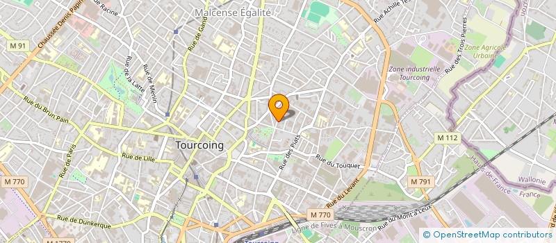 localisation de l'entreprise ADOPTE UN CONSEIL  TOURCOING