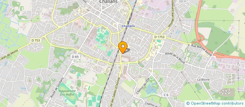 localisation de l'entreprise ADOPTE1CHAT à CHALLANS