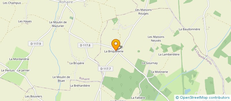 localisation de l'entreprise ADOPTEZ NOUS à LA CHAPELLE-FORTIN