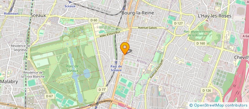 localisation de l'entreprise ADOPTQUALITY à ANTONY