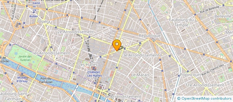 localisation de l'entreprise ADOR DIFFUSION PARAMODE à PARIS
