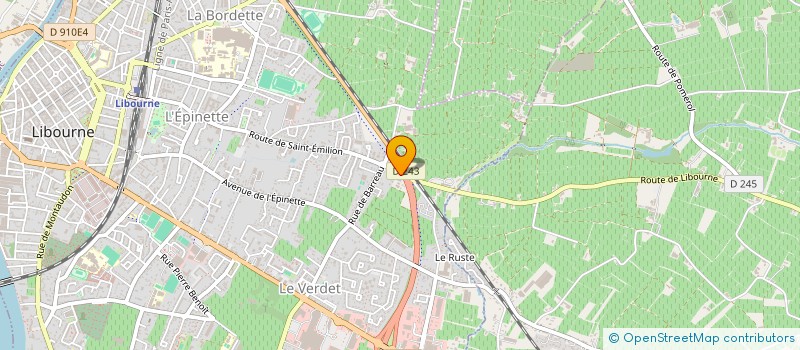 localisation de l'entreprise ADOR LIBOURNE  LIBOURNE