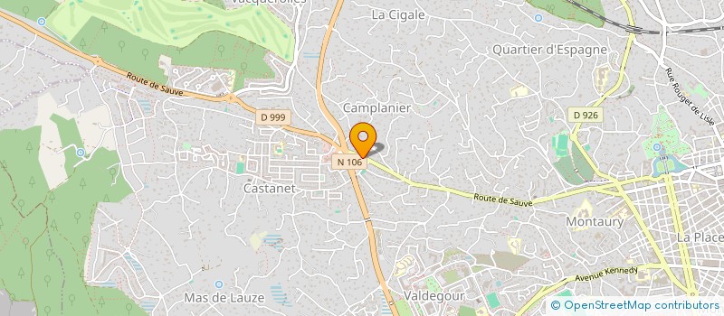 localisation de l'entreprise ADOR NIMES  NIMES