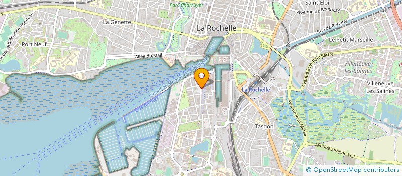 localisation de l'entreprise ADORA à LA ROCHELLE