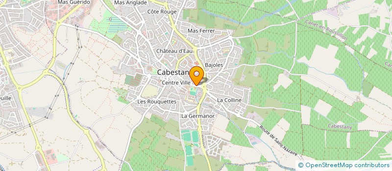 localisation de l'entreprise ADORANZ  CABESTANY