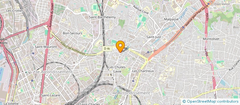 localisation de l'entreprise ADORAP  MARSEILLE