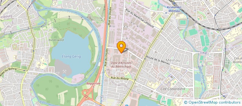 localisation de l'entreprise ADORATION ET INTERCESSION MINISTERE D'EDIFICATION POUR L'EGLISE AIMEE à STRASBOURG