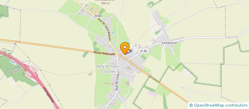 localisation de l'entreprise ADORAVTC  ABBEVILLE