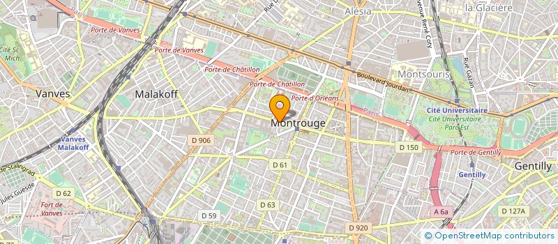 localisation de l'entreprise ADOREA à CLAMART