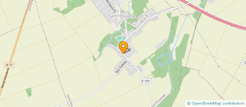 localisation de l'entreprise ADORIA  SAINT-POUANGE
