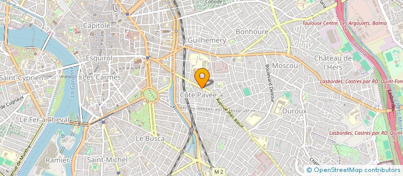 localisation de l'entreprise ADORNA à TOULOUSE
