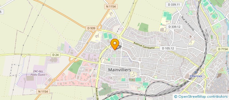 localisation de l'entreprise ADORONS L'ETERNEL à MAINVILLIERS