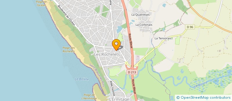 localisation de l'entreprise ADOSI à SAINT-BREVIN-LES-PINS