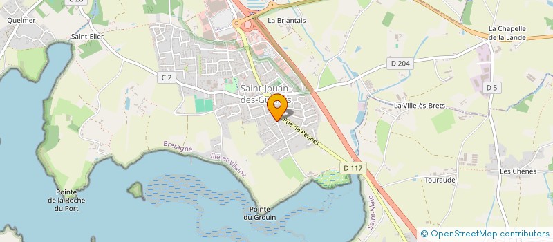 localisation de l'entreprise ADOUANI FINANCES  LA RICHARDAIS