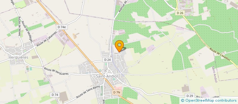 localisation de l'entreprise ADOUCH SLIMANE à SAINT-ANDIOL