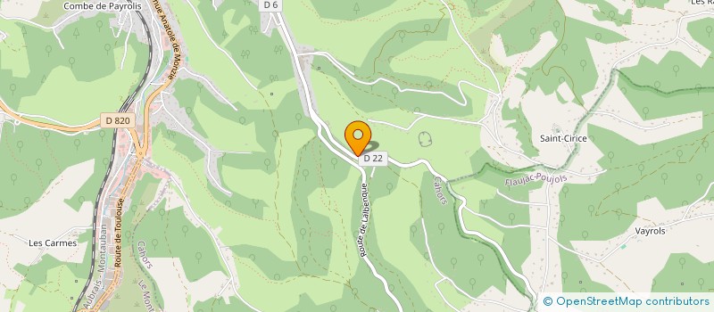 localisation de l'entreprise ADOUCILOT  CIEURAC