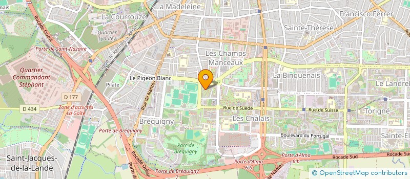 localisation de l'entreprise ADOUMA TEA à RENNES