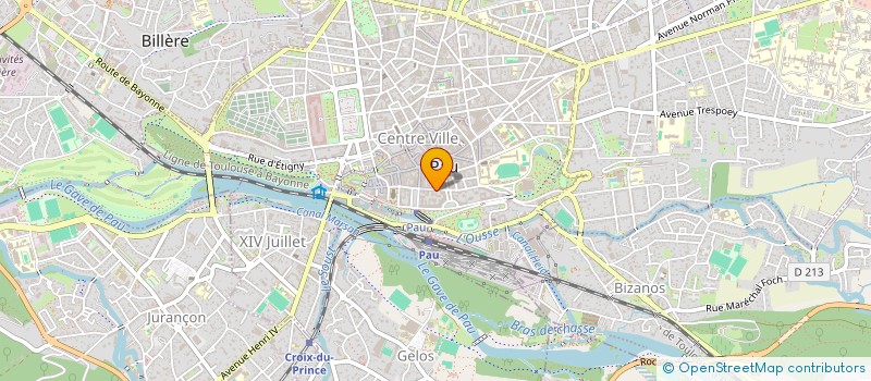 localisation de l'entreprise ADOUR AUTOMATISMES  PAU
