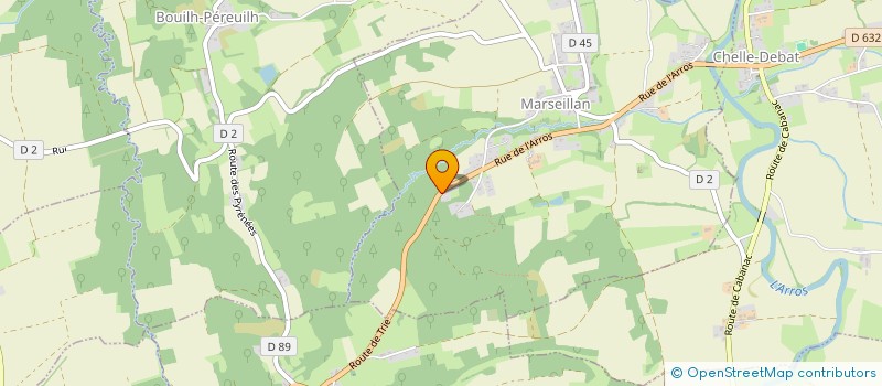 localisation de l'entreprise ADOUR LOISIR & PLAISANCE  SAINT-MARTIN-DE-SEIGNANX