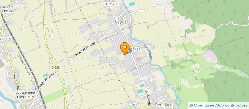 localisation de l'entreprise ADOUR MONTAGE  COARRAZE