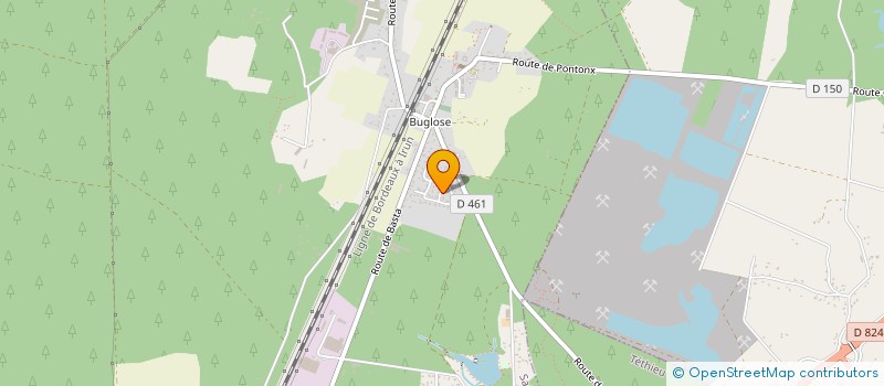 localisation de l'entreprise ADOUR MULTIMEDIA PRODUCTION  SAINT-VINCENT-DE-PAUL