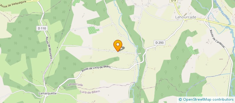 localisation de l'entreprise ADOUR TAXI  LAHOURCADE